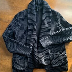 J. Crew Charcoal Knit Sweater